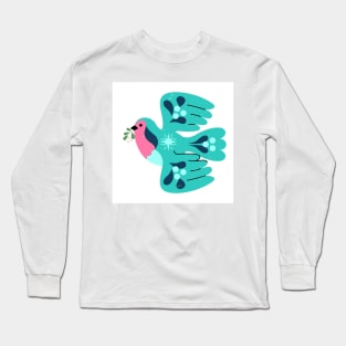 Pretty Peace Dove Long Sleeve T-Shirt